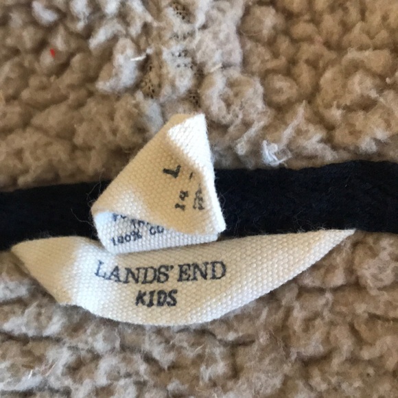 Boys Lands End zip up hoodie - Picture 4 of 5